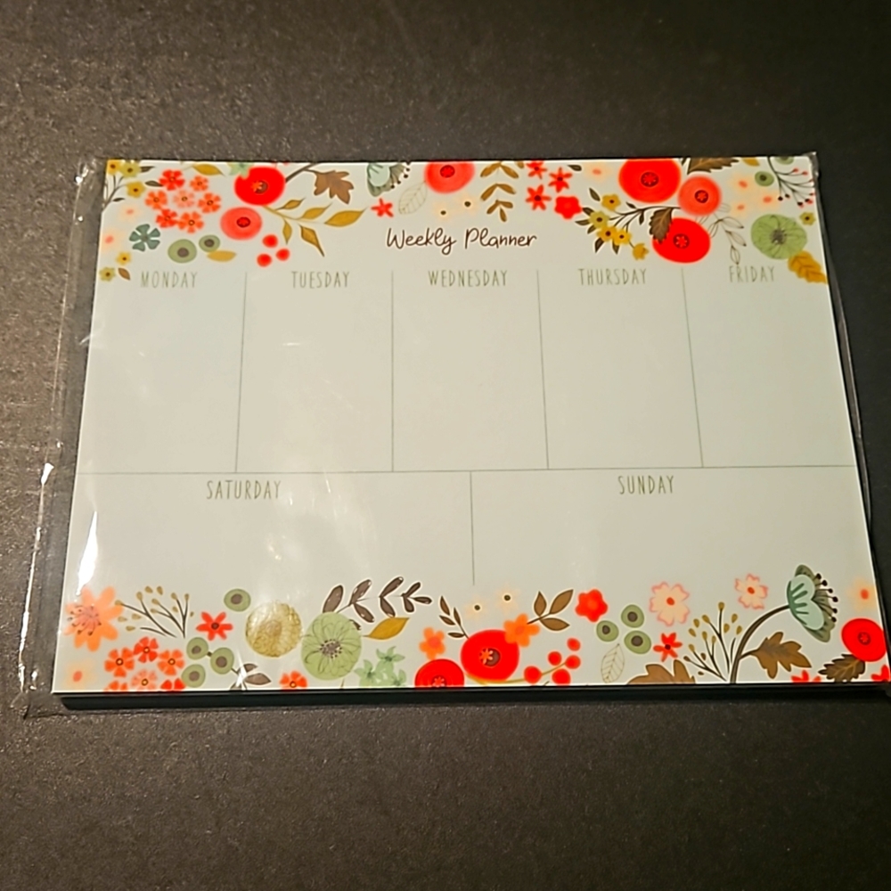 Weekly planner